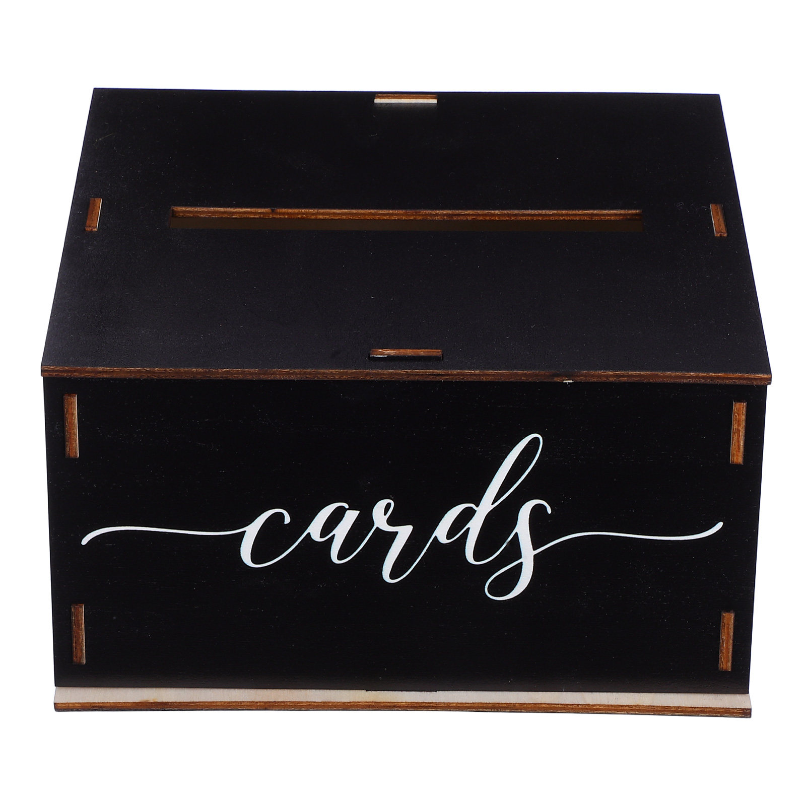 Wedding Card Box - Houten bruiloftkaartenbox, rustieke charme, decoratieve kaartenhouder
