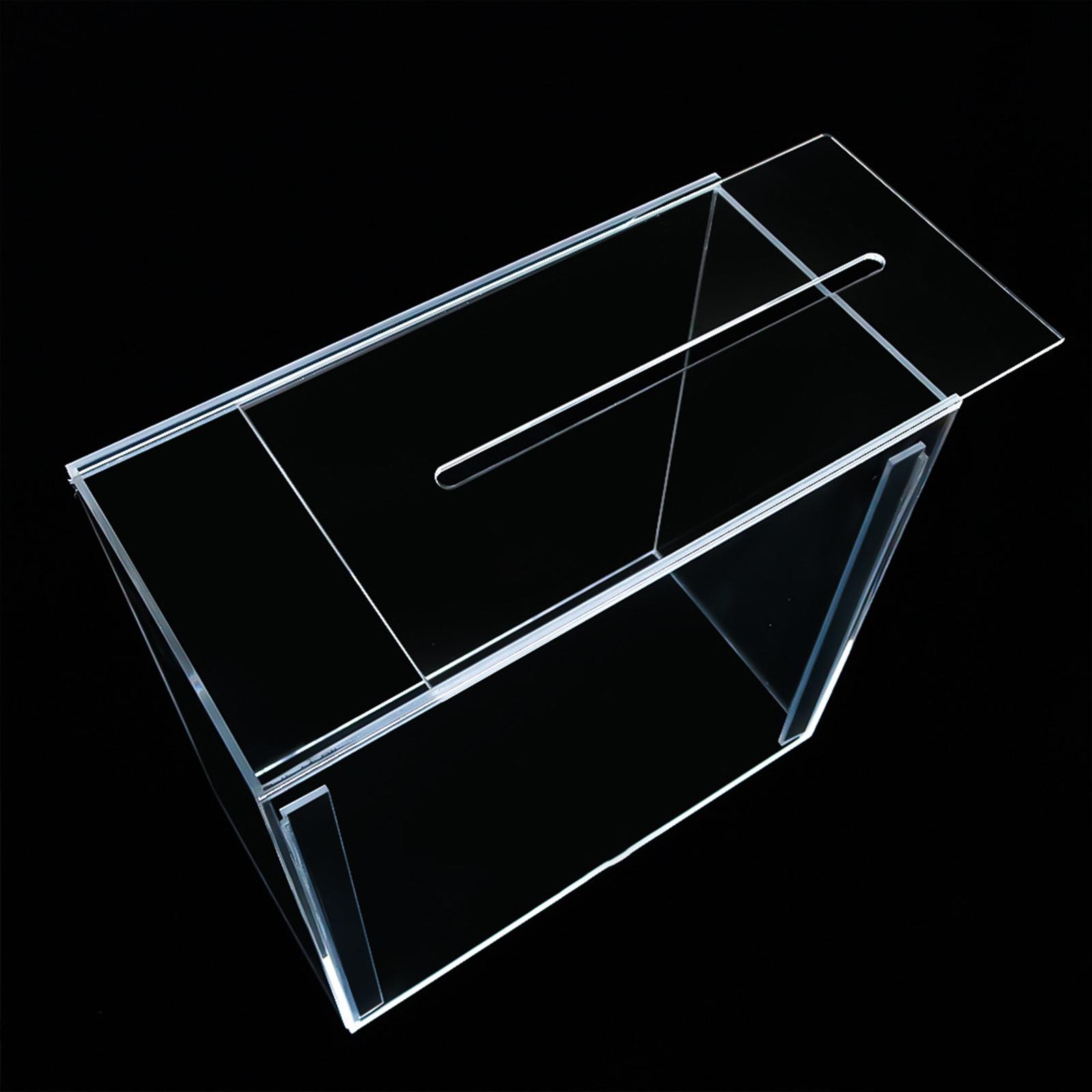Wedding Card Box - Heldere acryl trouwkaarten doosje, houder voor
