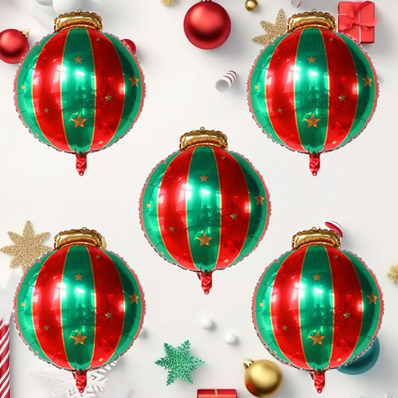 5 stks Rood Groen Kerst Bal Sa - Wedding Decor Supply Store recensie en prijs