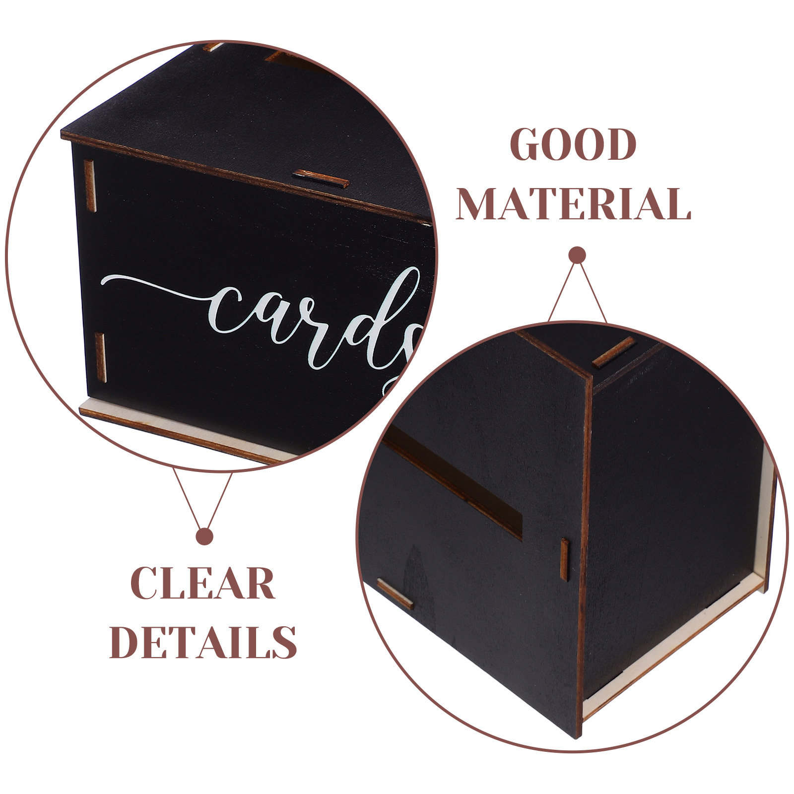 Houten bruiloftkaartenbox, rus - Wedding Card Box recensie en prijs