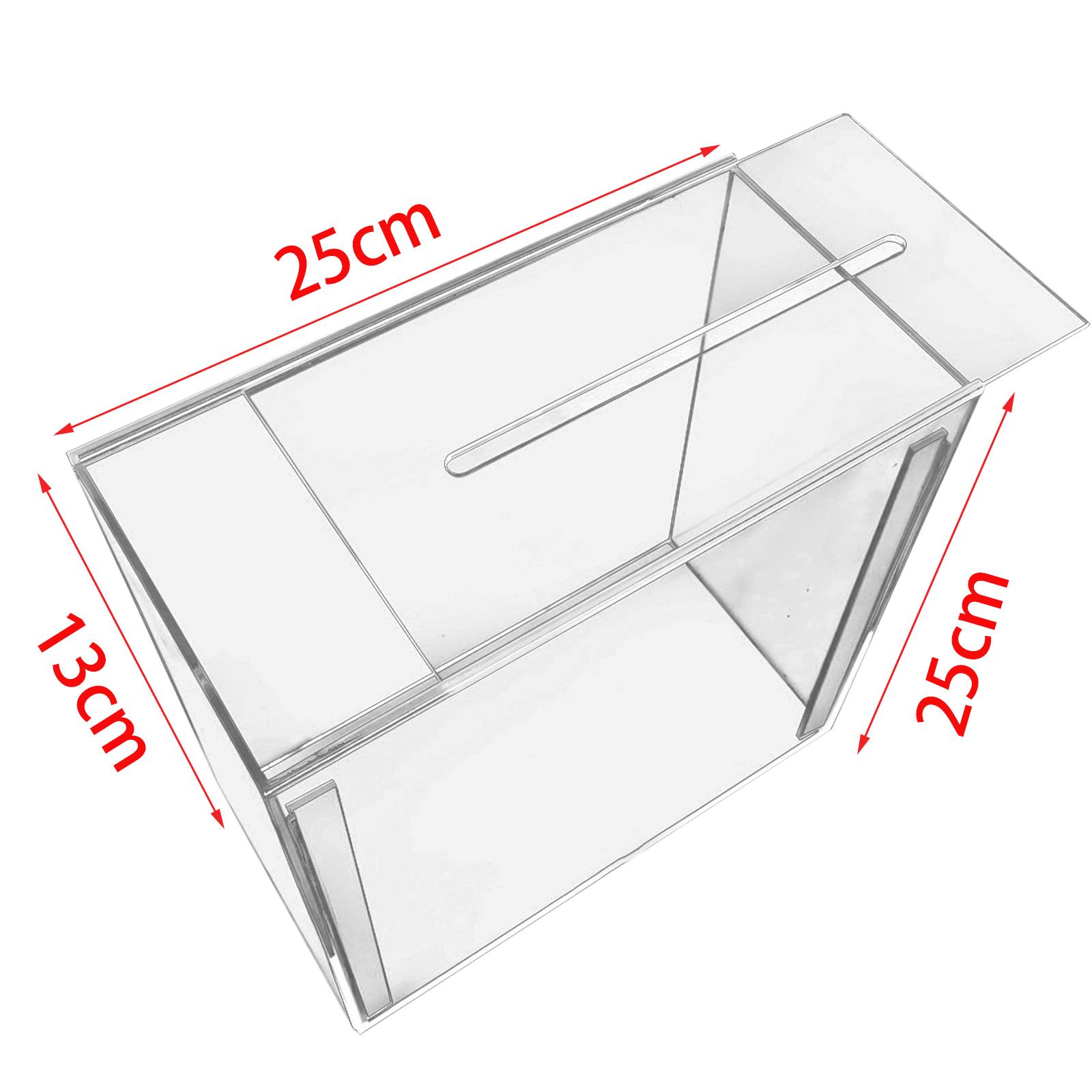 Heldere acryl trouwkaarten doo - Wedding Card Box recensie en prijs